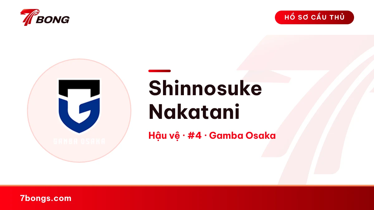 Shinnosuke Nakatani — Gamba Osaka