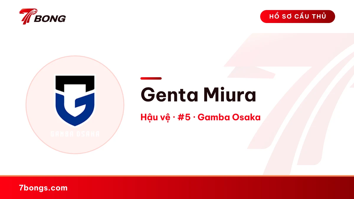 Genta Miura — Gamba Osaka