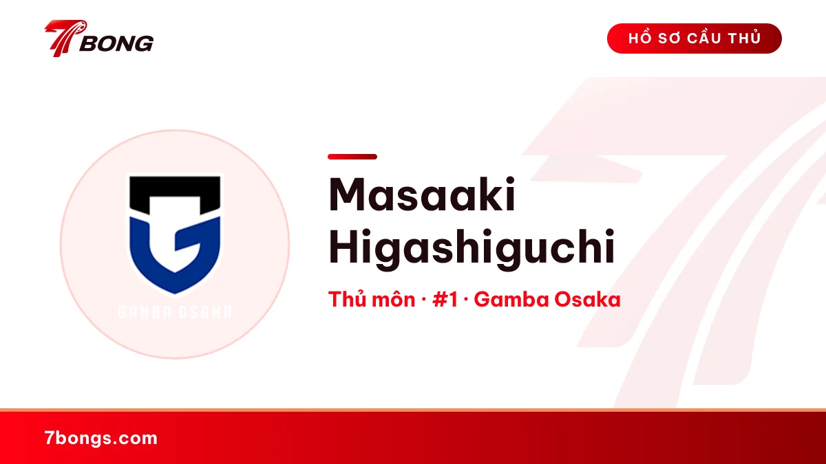 Masaaki Higashiguchi — Gamba Osaka