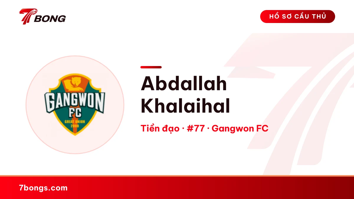 Abdallah Khalaihal — Gangwon FC