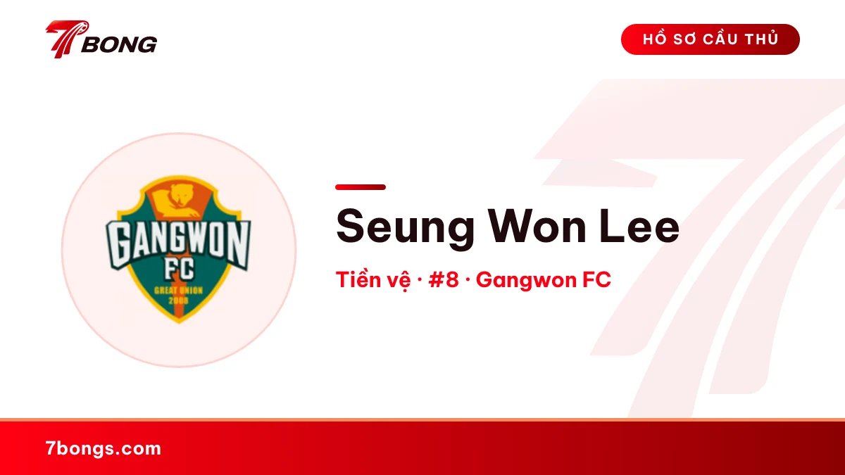 Seung Won Lee — Gangwon FC