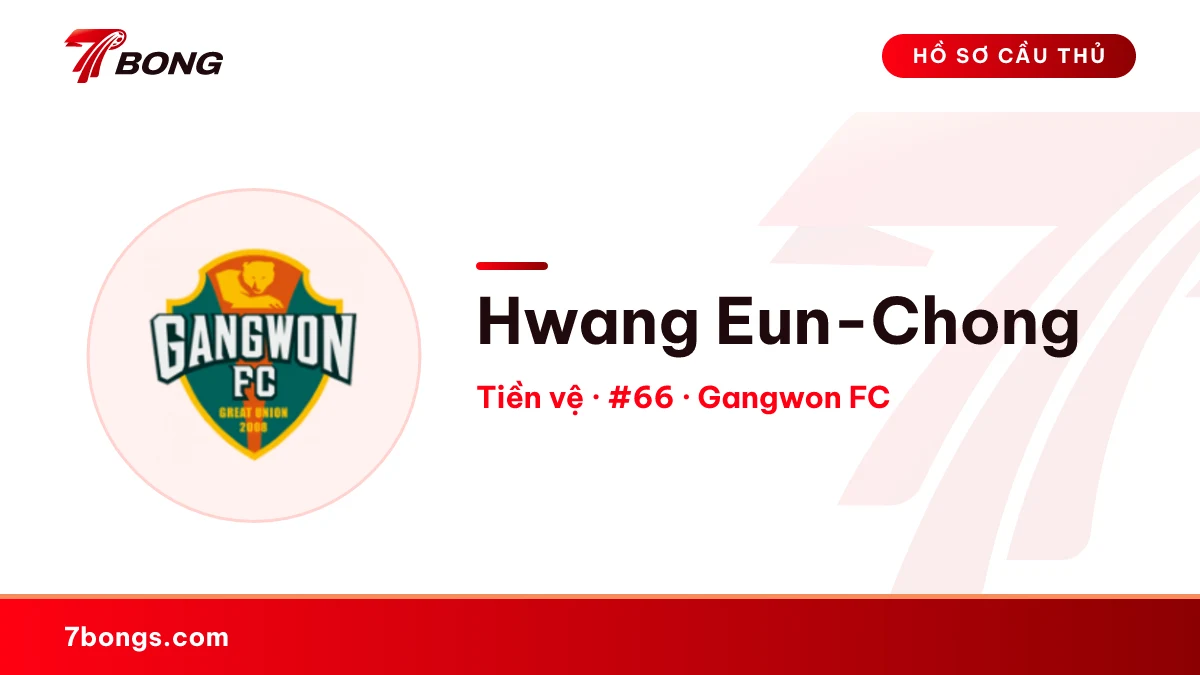 Hwang Eun-Chong — Gangwon FC