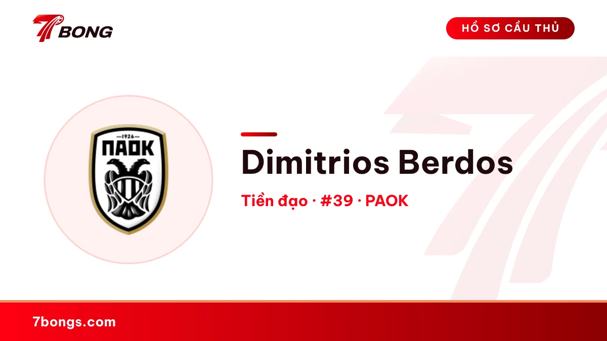 Dimitrios Berdos — PAOK