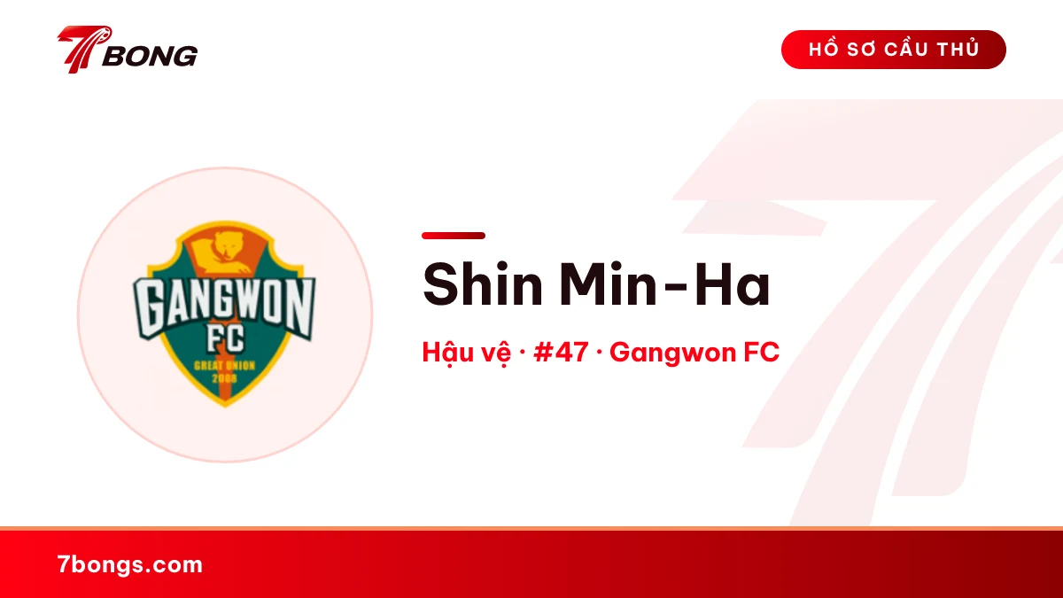 Shin Min-Ha — Gangwon FC
