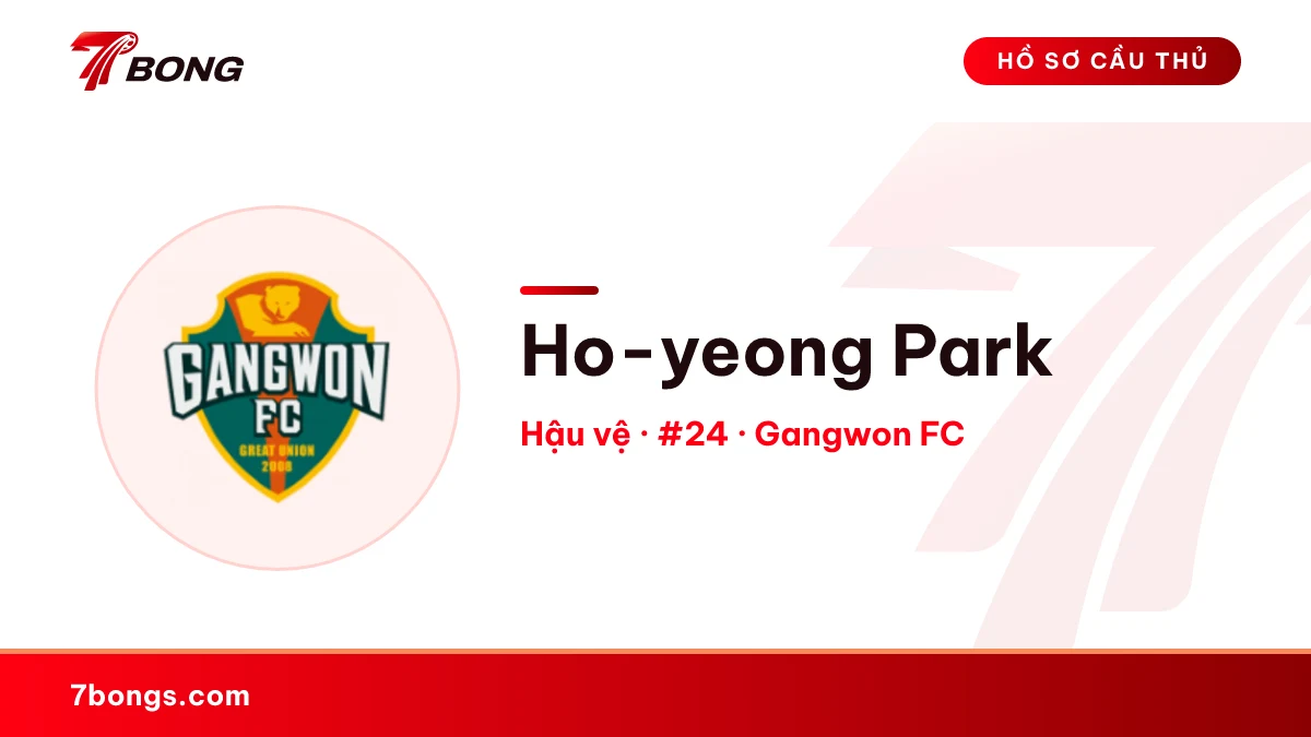 Ho-yeong Park — Gangwon FC