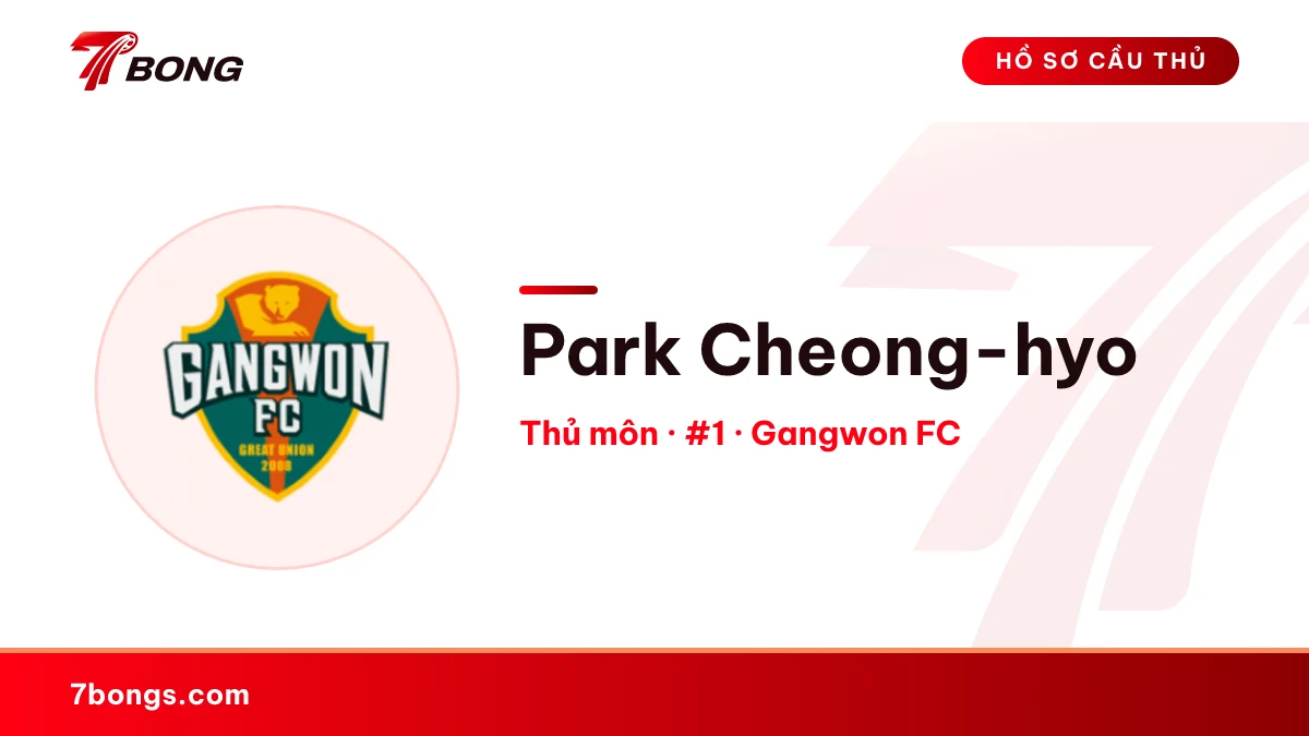 Park Cheong-hyo — Gangwon FC