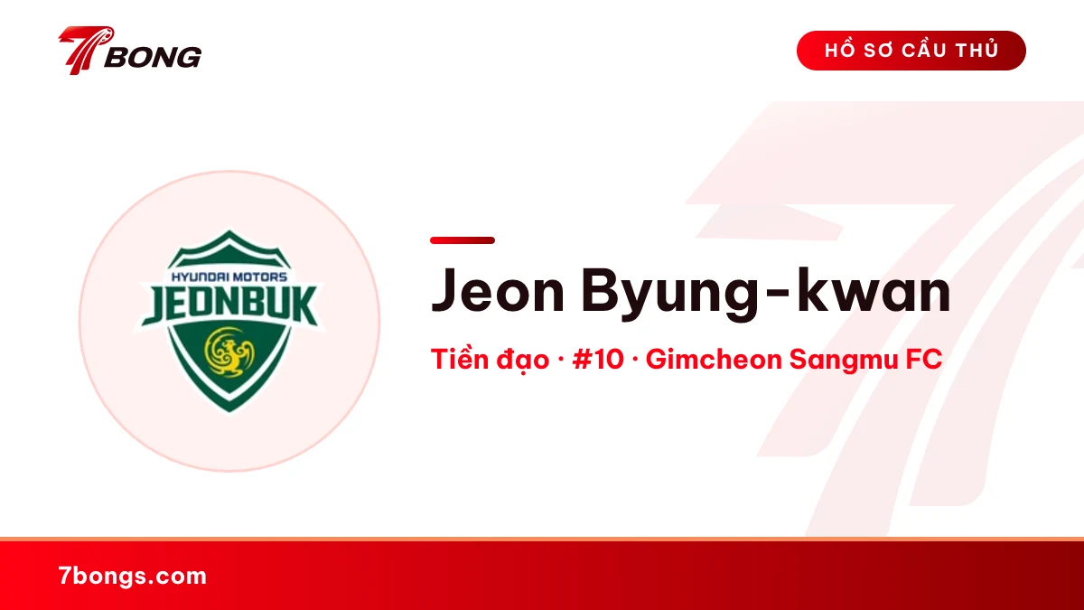 Jeon Byung-kwan — Gimcheon Sangmu FC