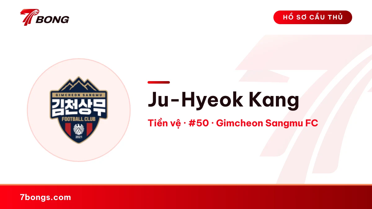 Ju-Hyeok Kang — Gimcheon Sangmu FC
