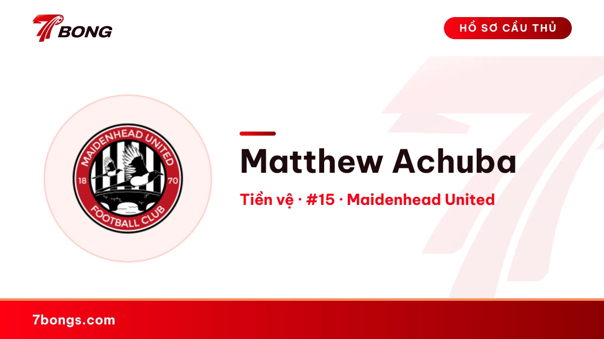 Matthew Achuba — Maidenhead United