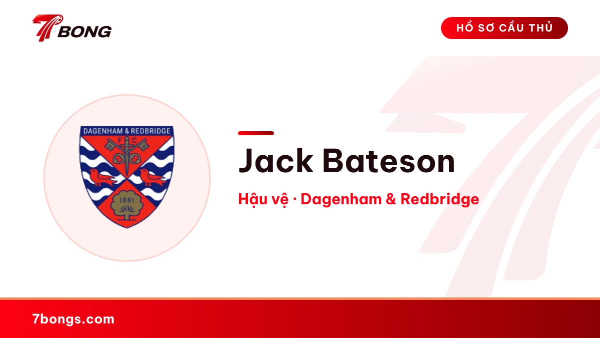 Jack Bateson — Dagenham & Redbridge
