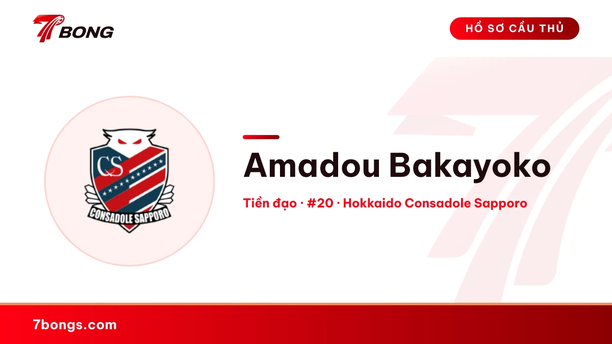 Amadou Bakayoko — Hokkaido Consadole Sapporo