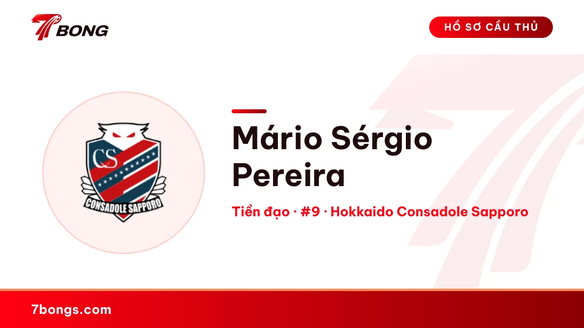 Mário Sérgio Pereira — Hokkaido Consadole Sapporo