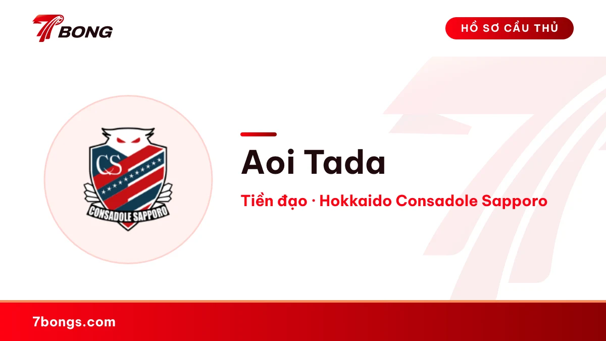 Aoi Tada — Hokkaido Consadole Sapporo