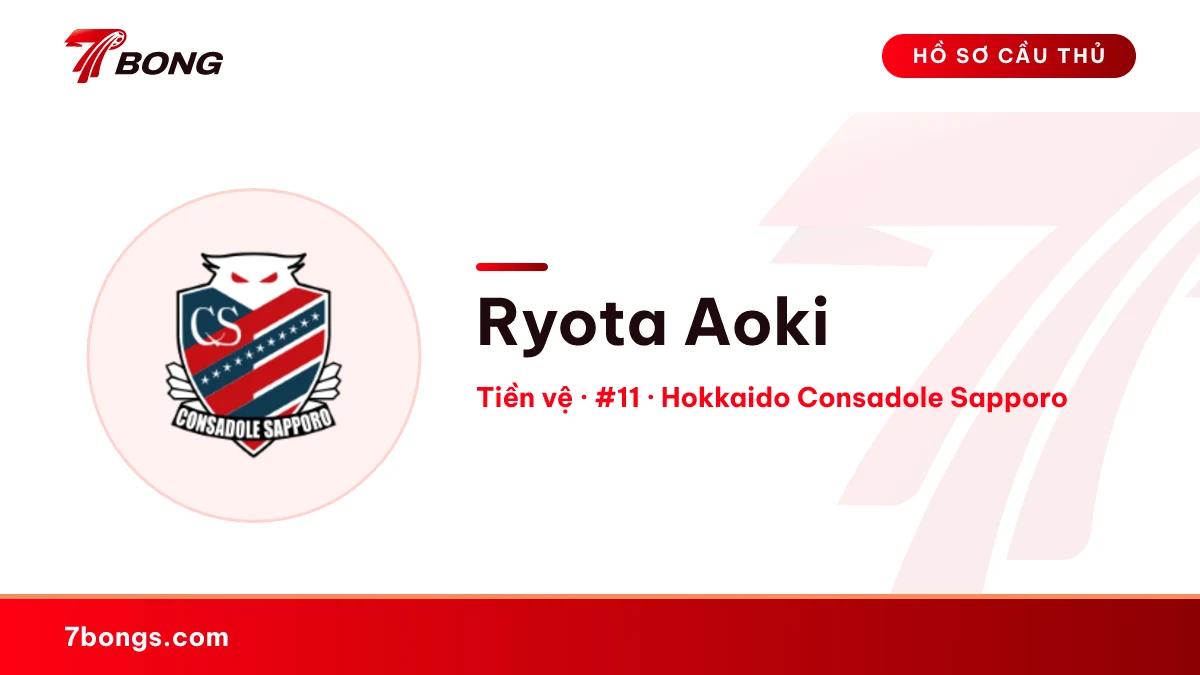 Ryota Aoki — Hokkaido Consadole Sapporo