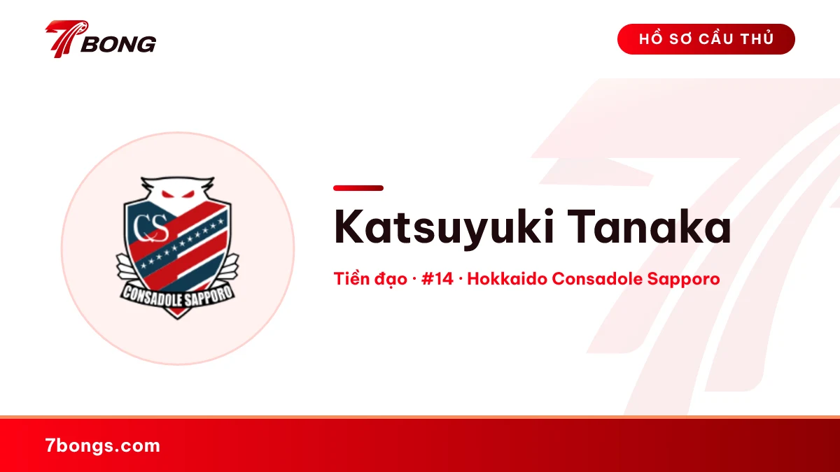 Katsuyuki Tanaka — Hokkaido Consadole Sapporo
