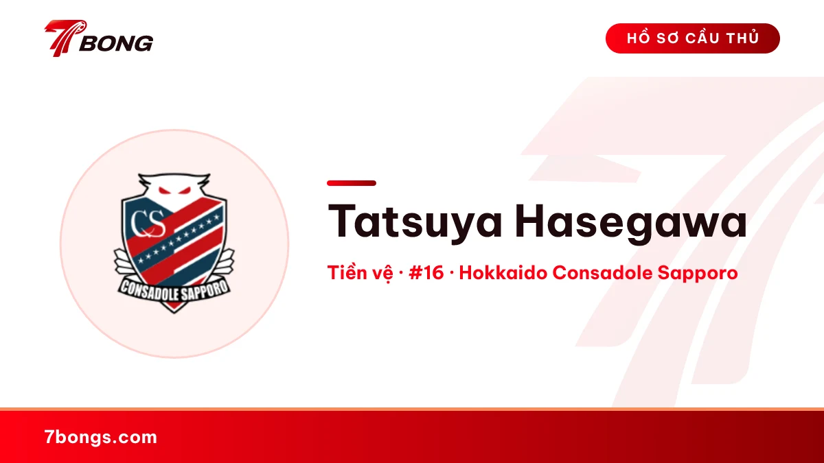Tatsuya Hasegawa — Hokkaido Consadole Sapporo