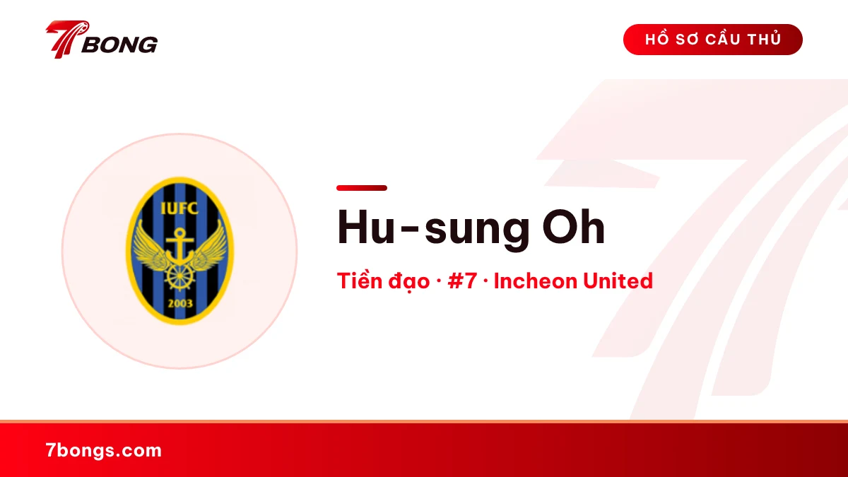 Hu-sung Oh — Incheon United