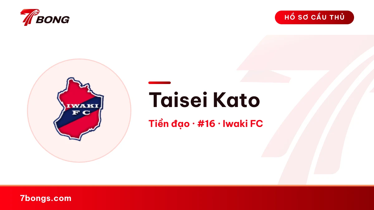 Taisei Kato — Iwaki FC