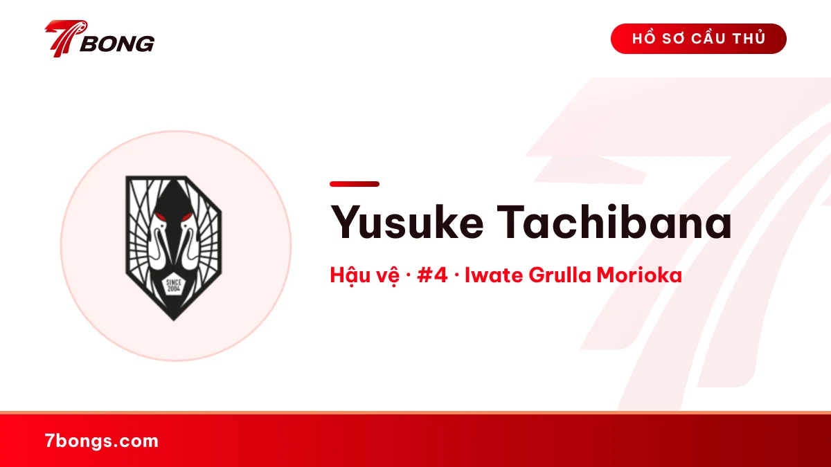 Yusuke Tachibana — Iwate Grulla Morioka