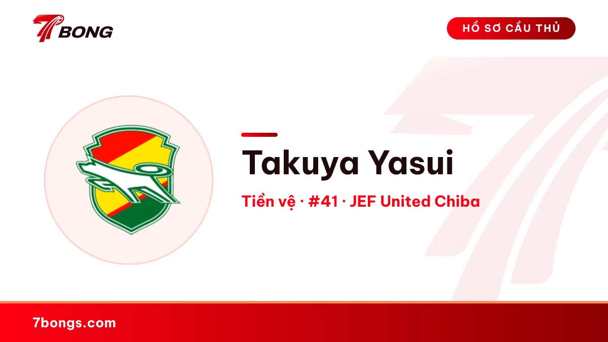 Takuya Yasui — JEF United Chiba