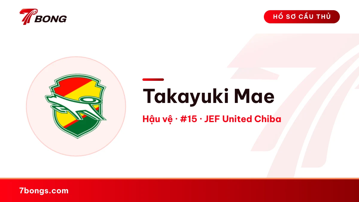 Takayuki Mae — JEF United Chiba