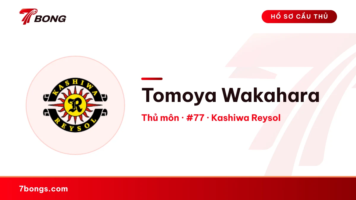 Tomoya Wakahara — Kashiwa Reysol