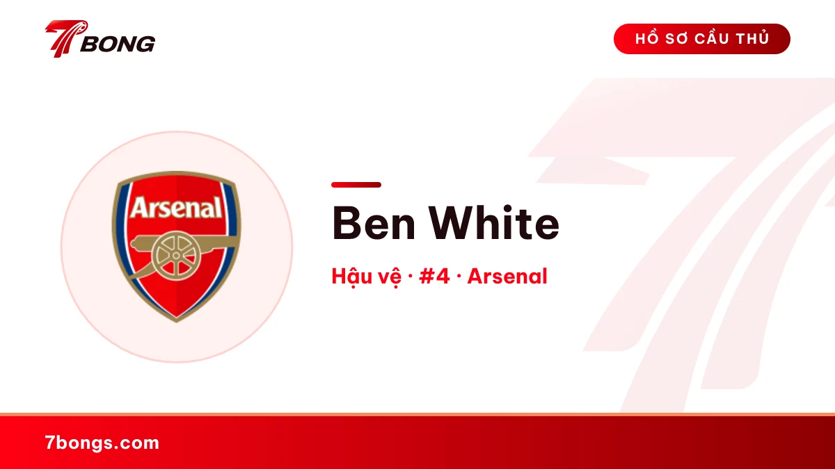 Ben White — Arsenal