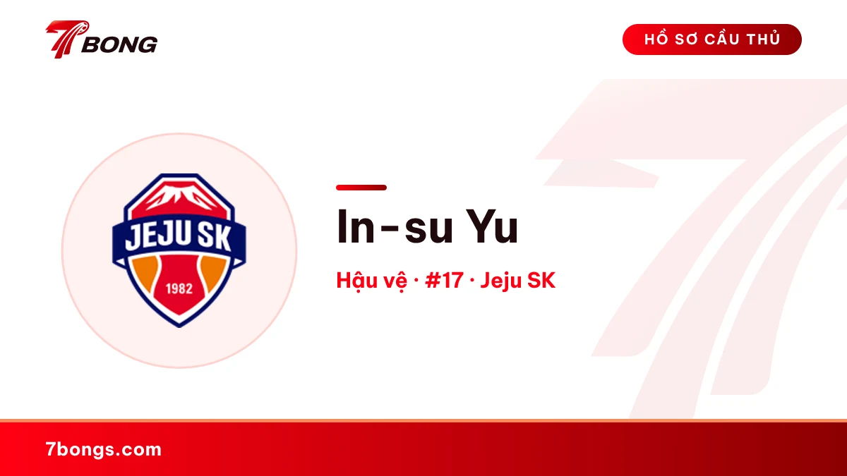 In-su Yu — Jeju SK