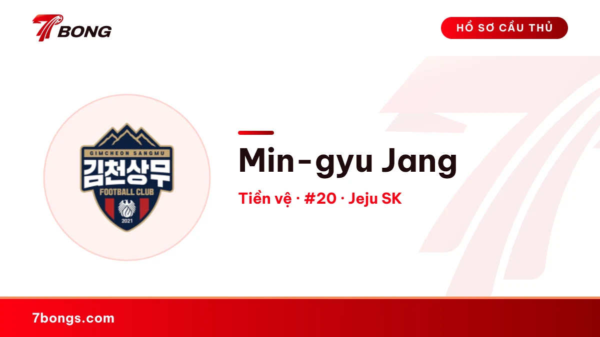 Min-gyu Jang — Jeju SK