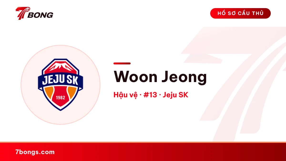 Woon Jeong — Jeju SK
