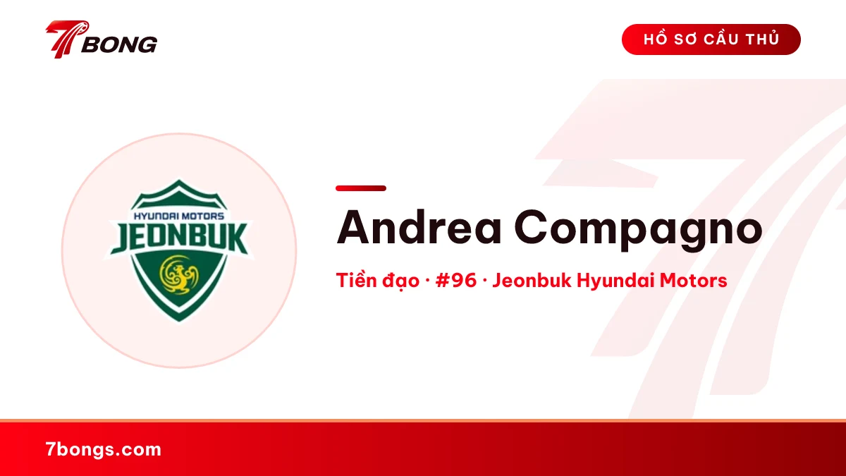 Andrea Compagno — Jeonbuk Hyundai Motors