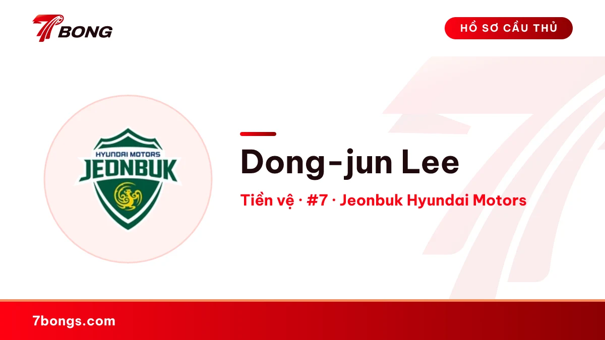 Dong-jun Lee — Jeonbuk Hyundai Motors