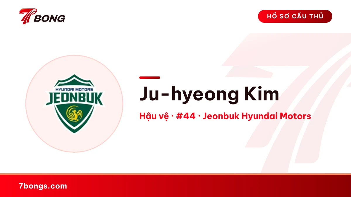 Ju-hyeong Kim — Jeonbuk Hyundai Motors