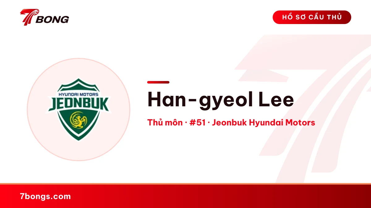 Han-gyeol Lee — Jeonbuk Hyundai Motors