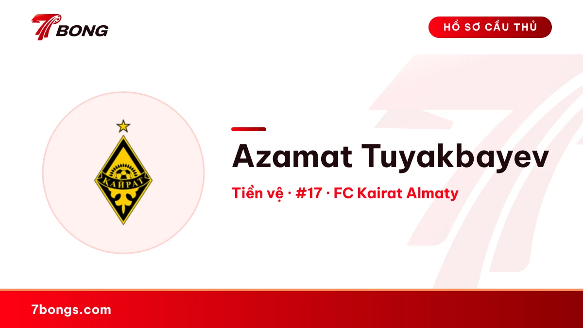 Azamat Tuyakbayev — FC Kairat Almaty