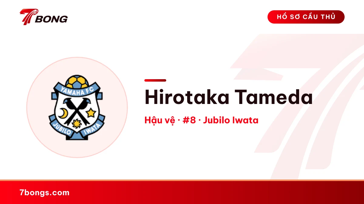 Hirotaka Tameda — Jubilo Iwata