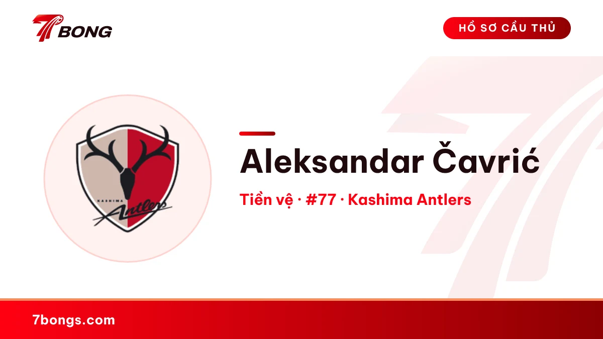 Aleksandar Čavrić — Kashima Antlers