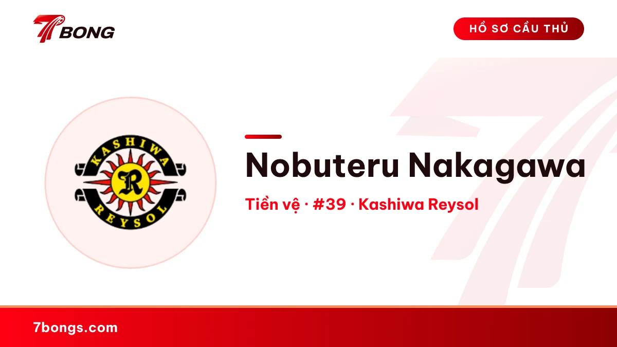 Nobuteru Nakagawa — Kashiwa Reysol
