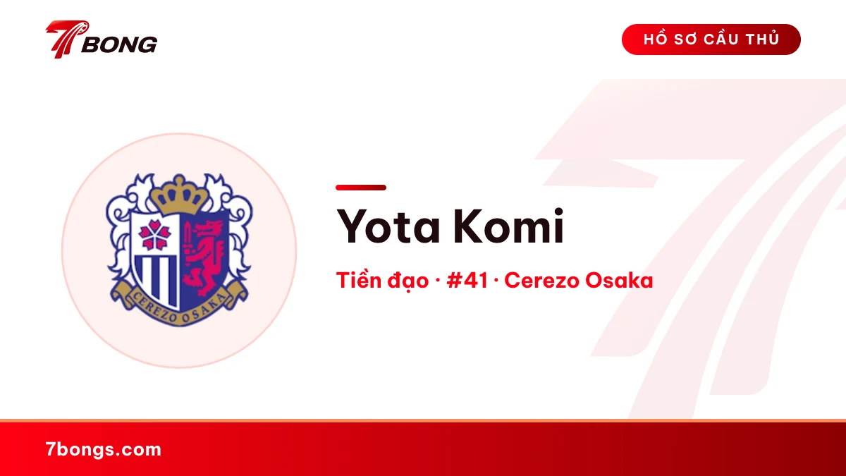 Yota Komi — Cerezo Osaka