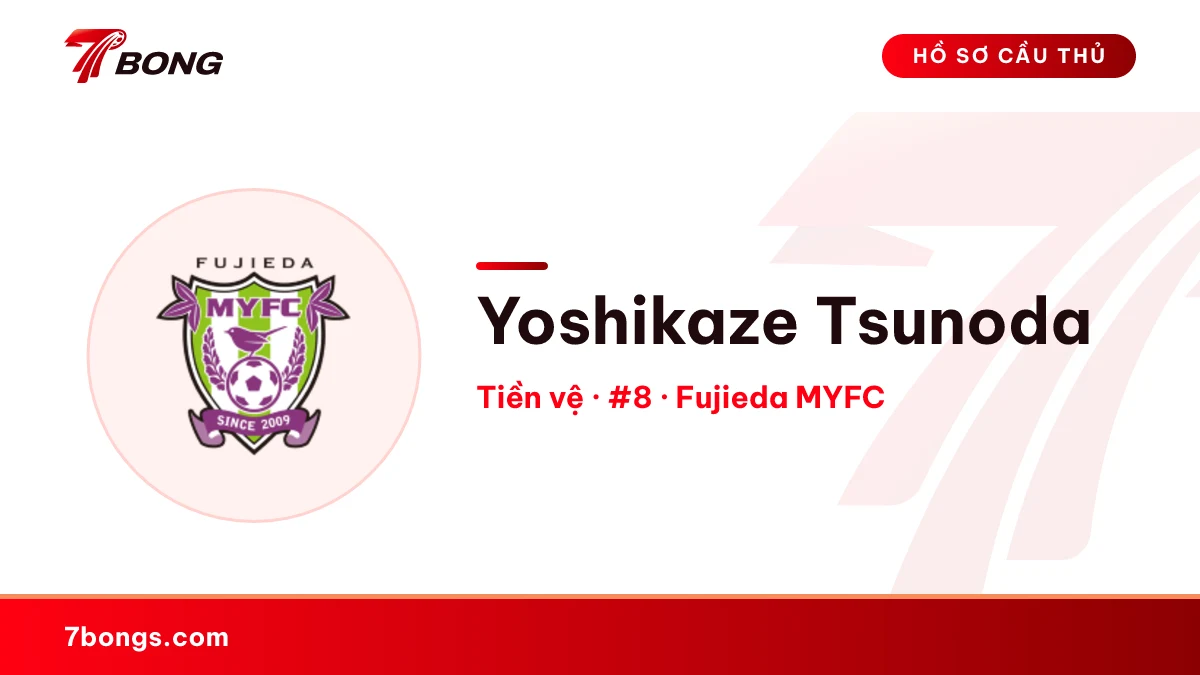 Yoshikaze Tsunoda — Fujieda MYFC