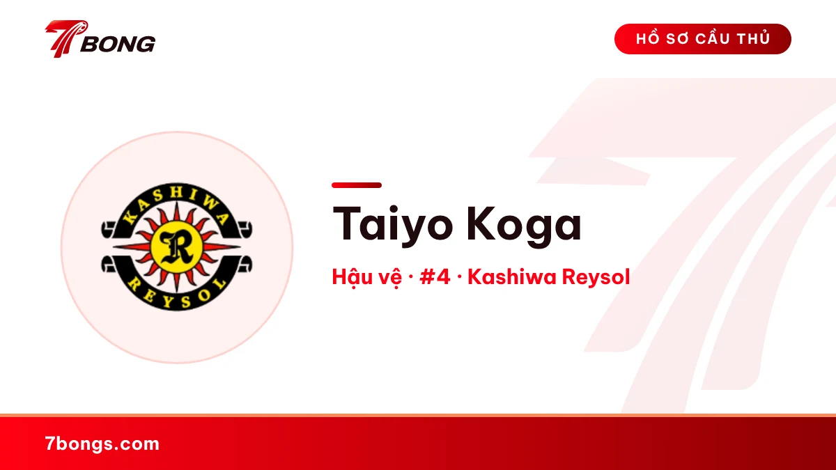 Taiyo Koga — Kashiwa Reysol