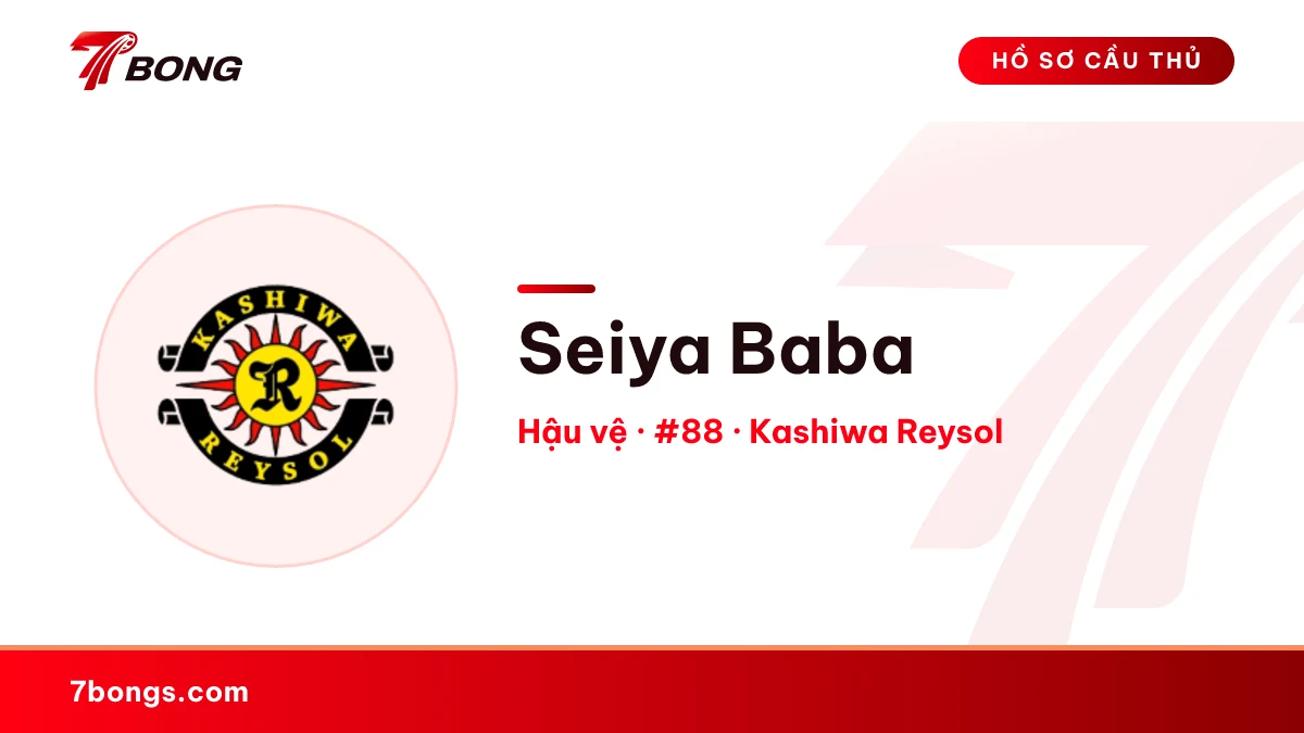 Seiya Baba — Kashiwa Reysol