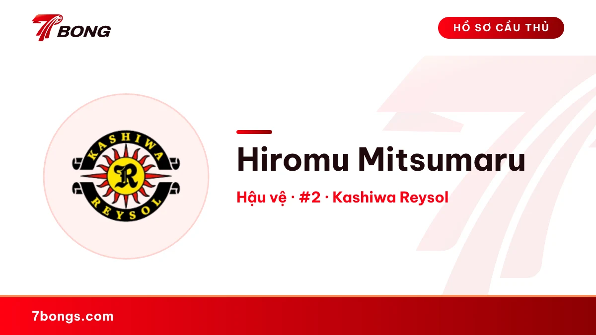 Hiromu Mitsumaru — Kashiwa Reysol
