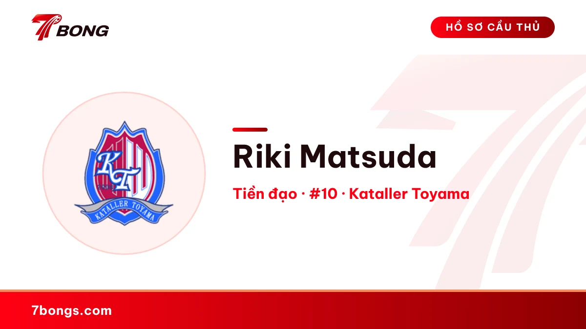Riki Matsuda — Kataller Toyama