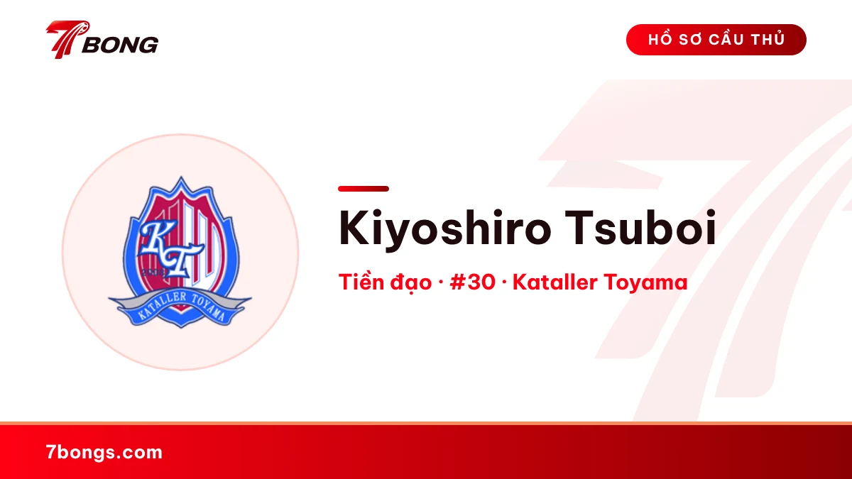 Kiyoshiro Tsuboi — Kataller Toyama