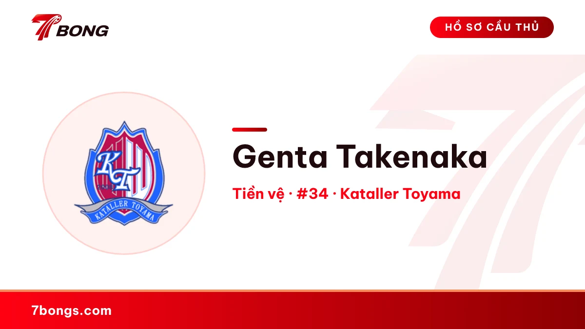Genta  Takenaka — Kataller Toyama