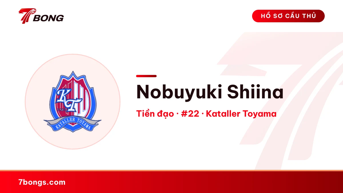 Nobuyuki Shiina — Kataller Toyama