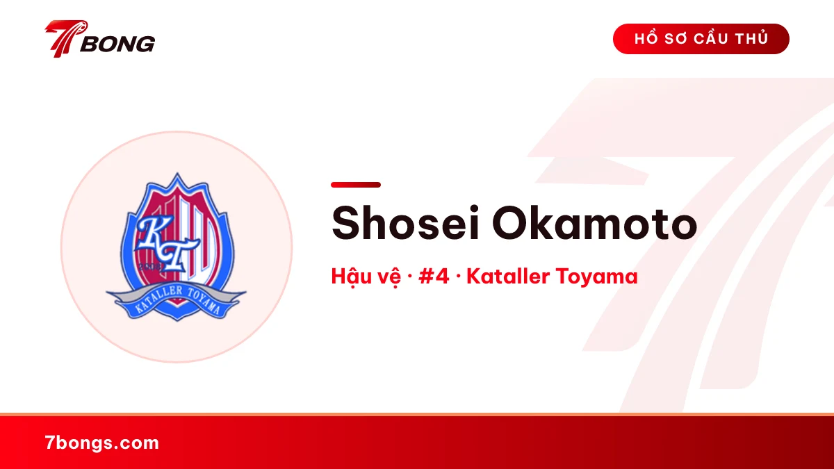 Shosei Okamoto — Kataller Toyama