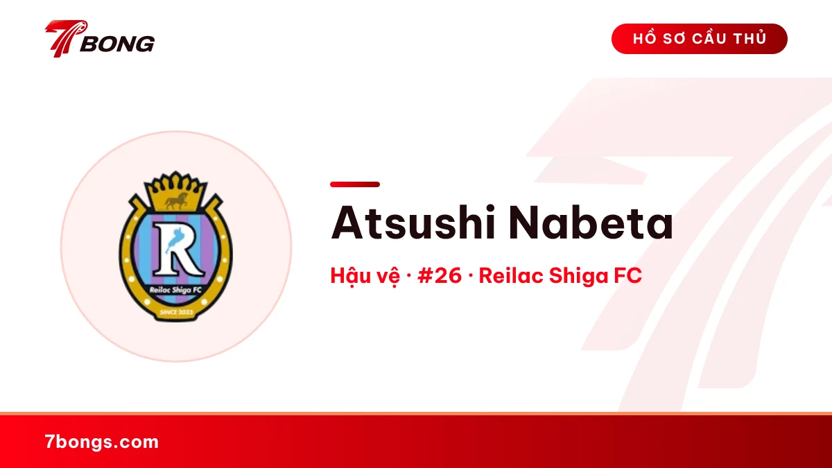 Atsushi Nabeta — Reilac Shiga FC