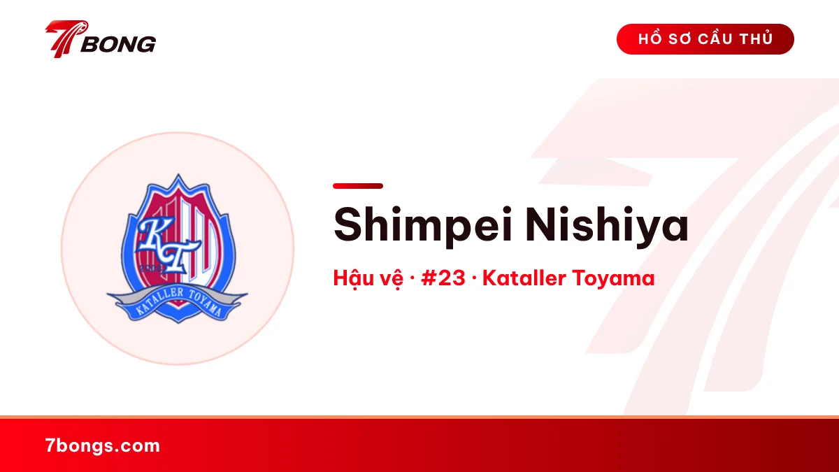 Shimpei Nishiya — Kataller Toyama